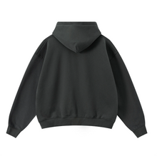 Load image into Gallery viewer, DARK GREY PURE MINDSET ZIP-UP HOODIE
