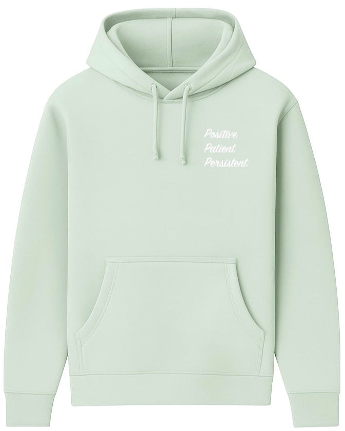 Mint Positive Patient Persistent Hoodie