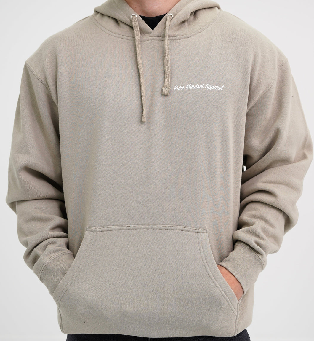 Pure Mindset Apparel Hoodie (Sand)