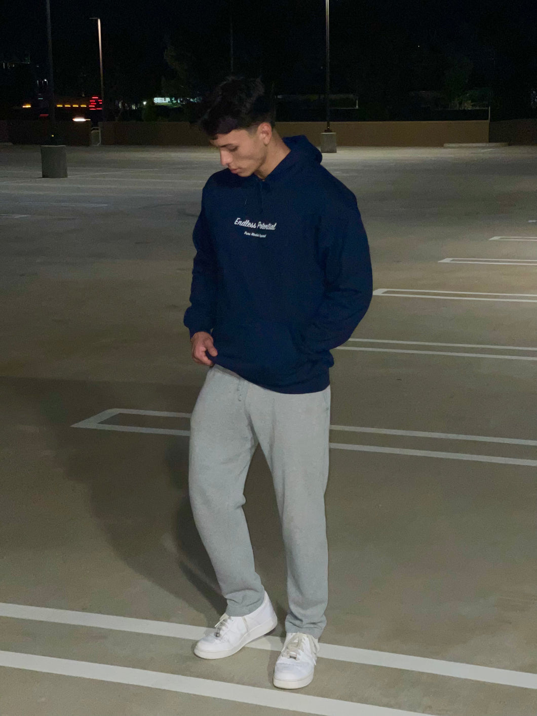 Endless Potential Hoodie (Navy Blue)